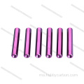 M3x10mm Round Tekstur Aluminium Standoffs untuk RC Drones